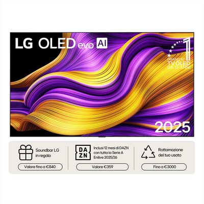 LG - Smart TV OLED UHD 4K 97" OLED97G54LW-Silver