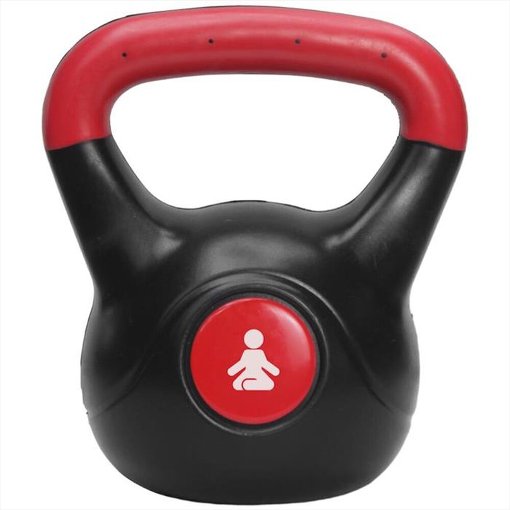 "FITPADDY - KETTLEBELL 8 KG-nero / rosso"