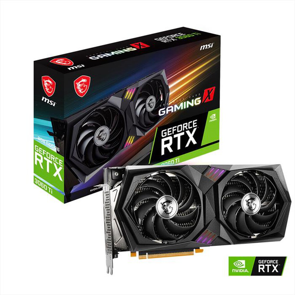 Immagine del prodotto MSI - GEFORCE RTX 3060 TI GAMING X 8G LHR