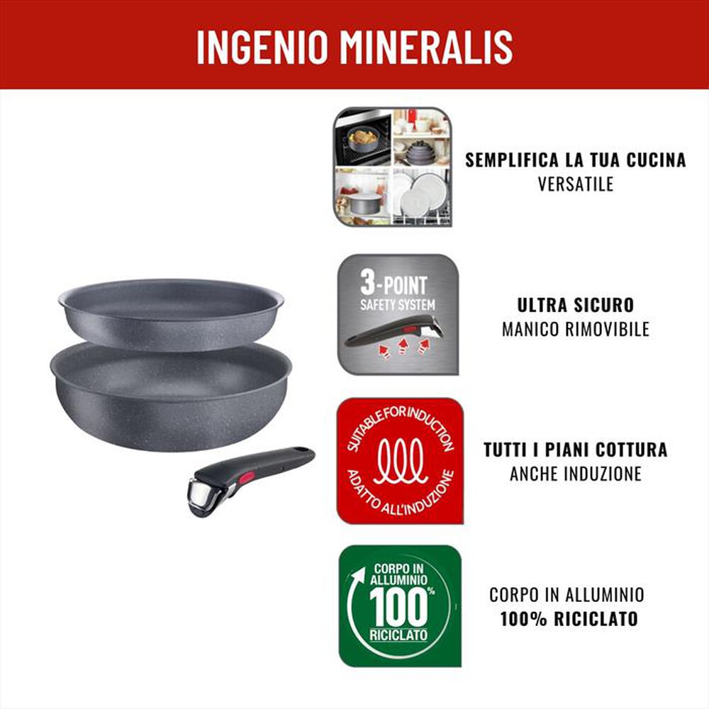 Immagine del prodotto LAGOSTINA - Ingenio Minerals Set 3 pezzi