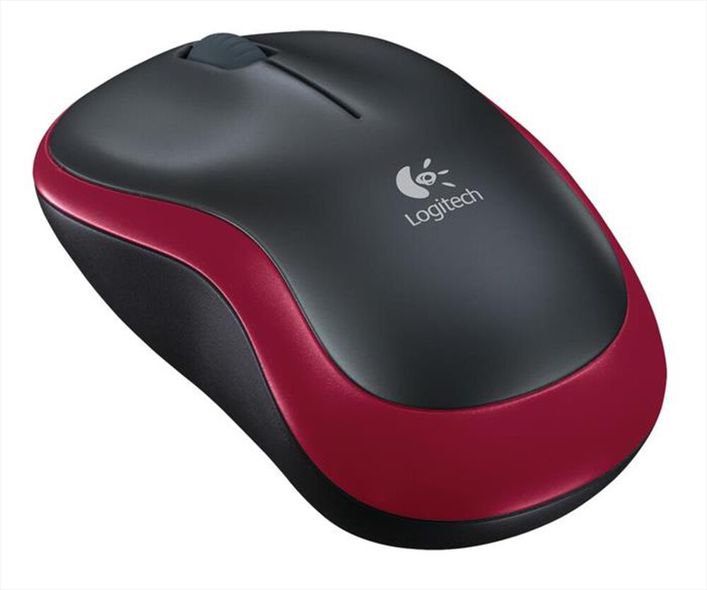 "LOGITECH - Wireless Mouse M185-Rosso"