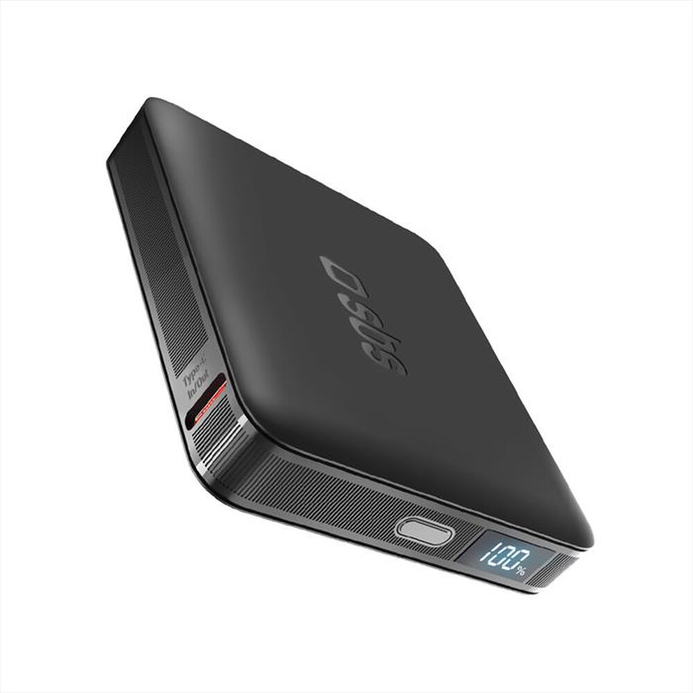 SBS - Powerbank 5000mAh High Density LCD-Nero
