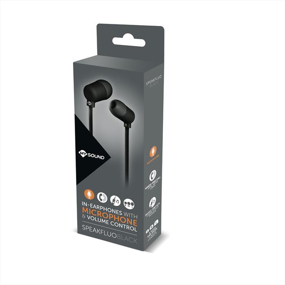"MYSOUND - Speak Fluo-BLACK"