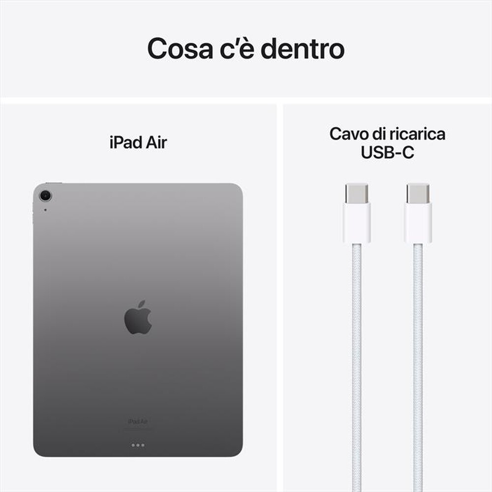 "APPLE - iPad Air 13'' Wi-Fi 128GB-GrigioSiderale"