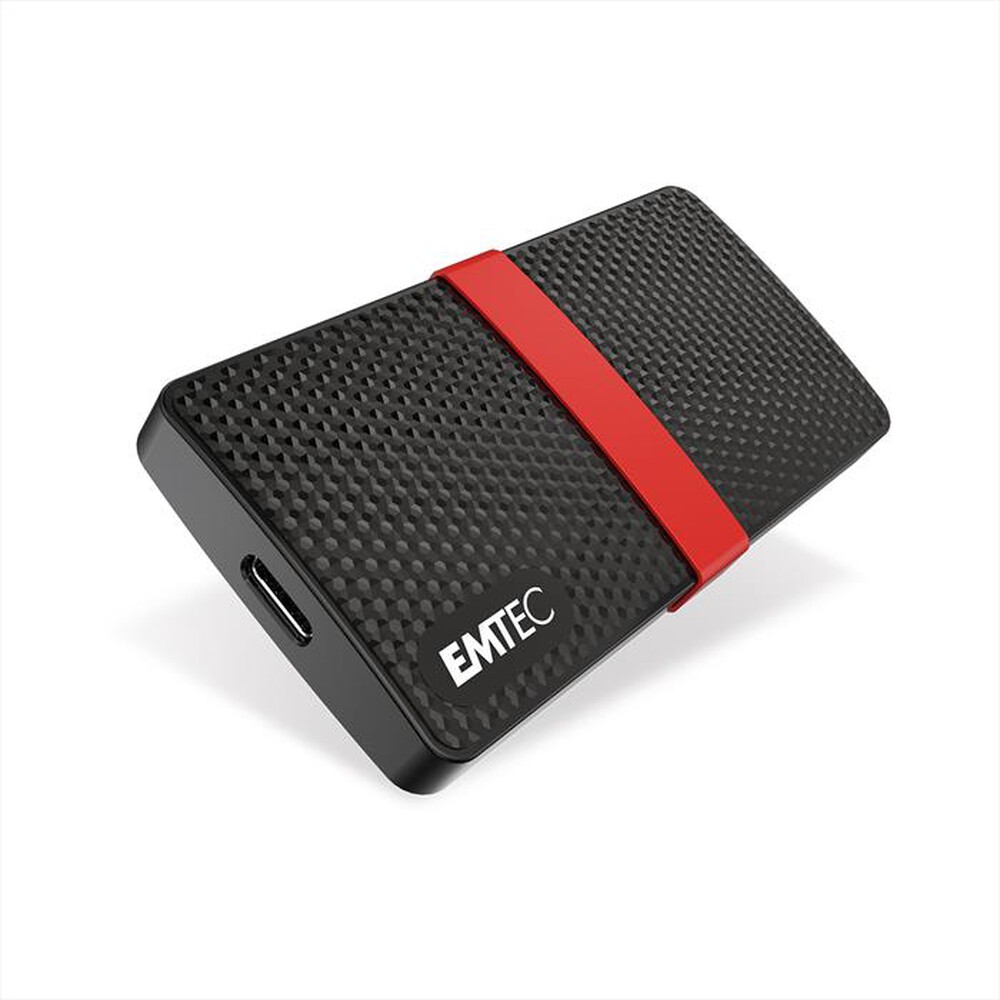 "EMTEC - SSD 3.1 GEN1 POWER PLUS X200 SATA3 - Nero/Rosso"