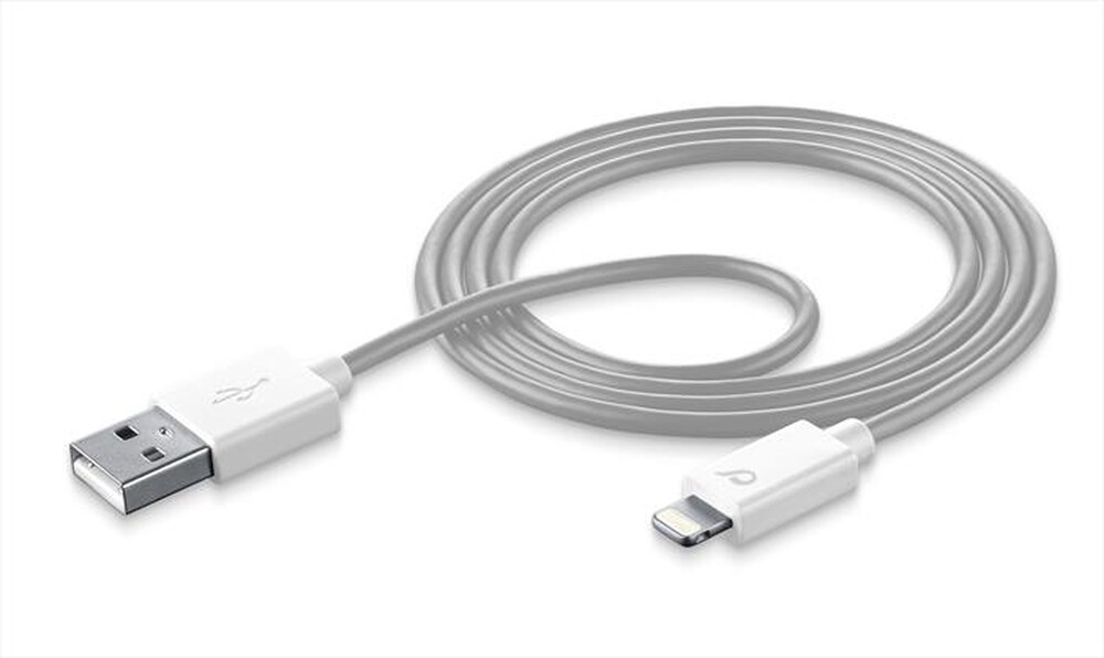"CELLULARLINE - USB Data Cable - Lightning - Bianco"