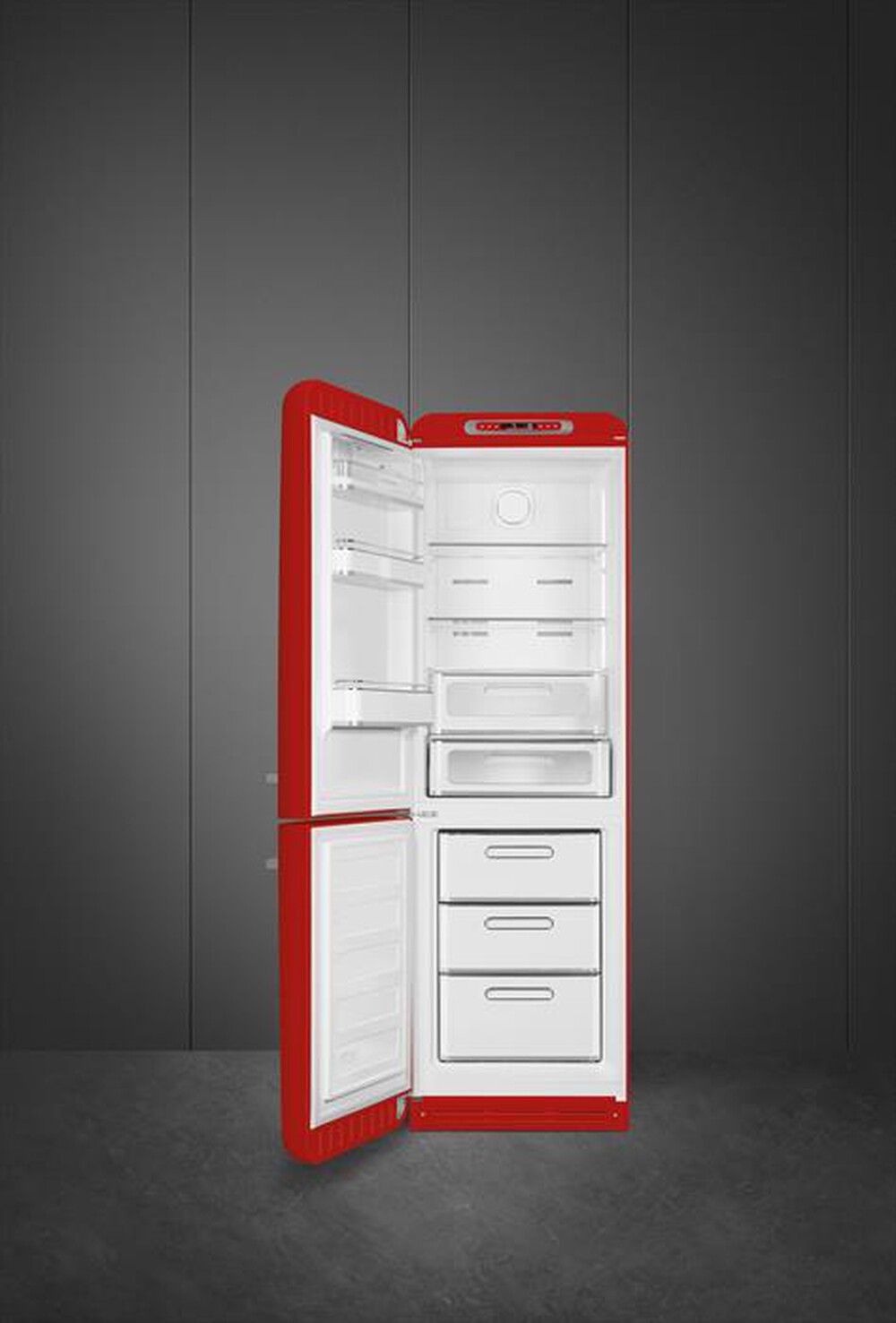 Immagine del prodotto SMEG - Frigorifero combinato FAB32LRD5 Classe D 350lt-Rosso
