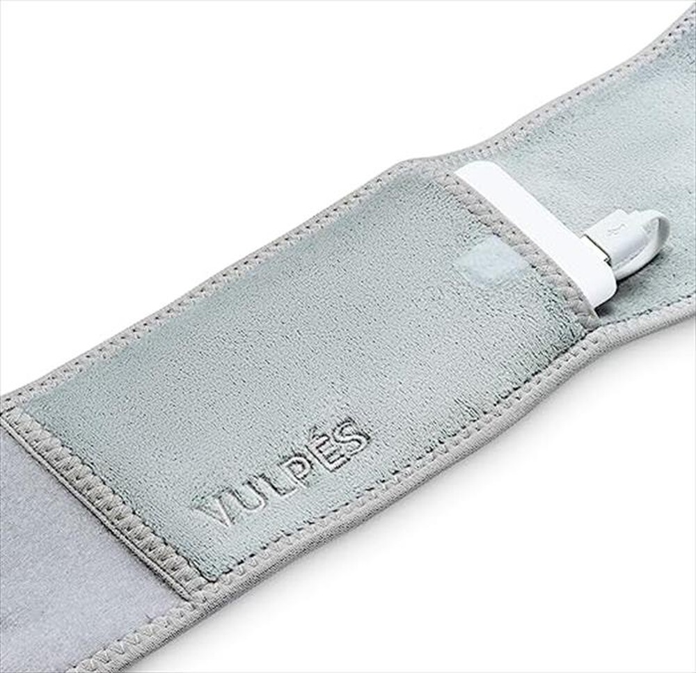 "VULPES - Cintura addominale riscaldata Smart M (90-120cm)-Bianco"
