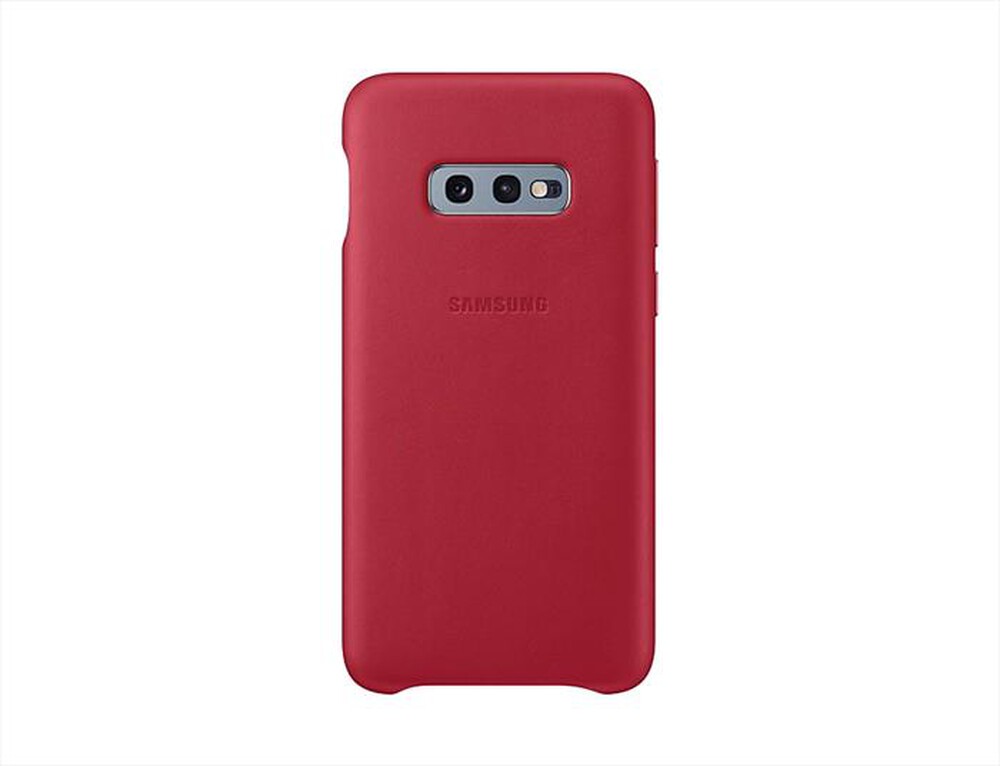 "SAMSUNG - LEATHER COVER GALAXY S10 E-ROSSO"