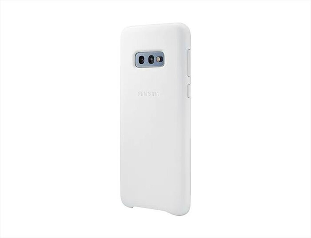"SAMSUNG - LEATHER COVER GALAXY S10 E-BIANCO"