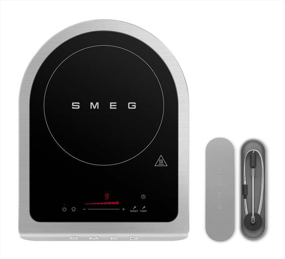 "SMEG - Piastra a induzione portatile PIC01BLMEU-Nero Opaco"