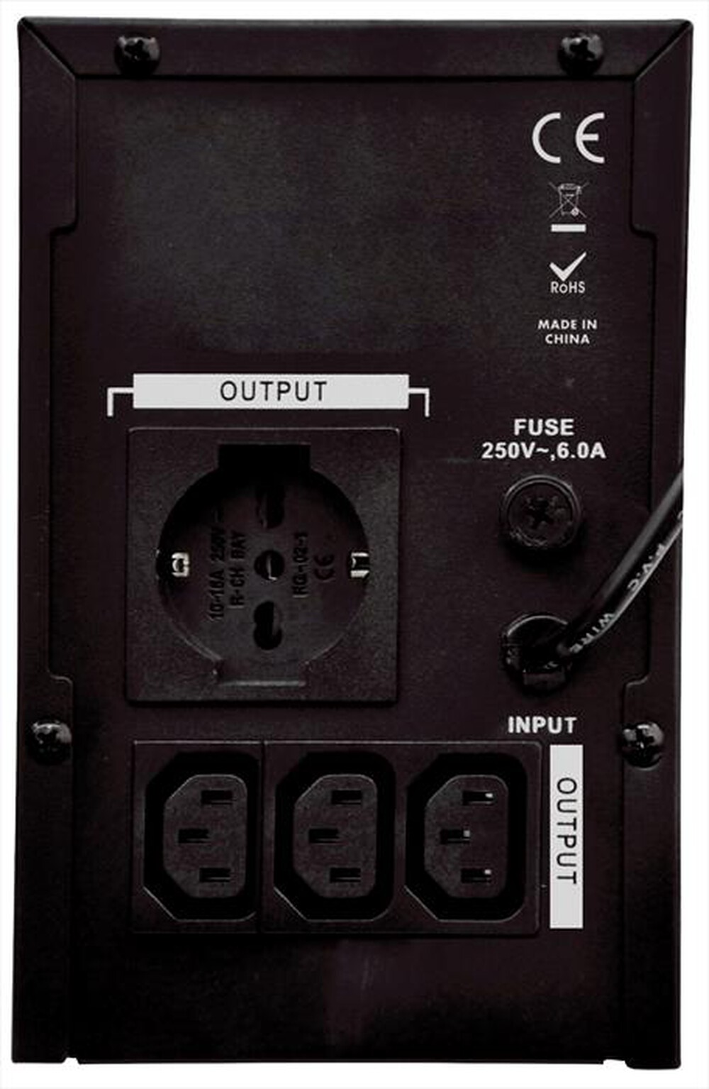"MEDIACOM - Security Solution UPS 1000 VA-NERO"