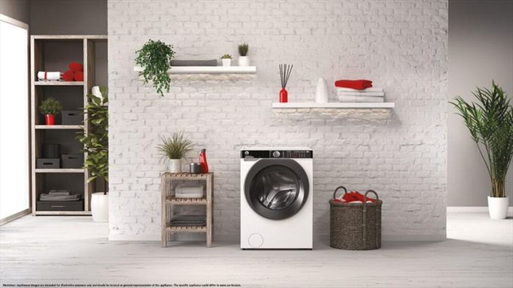 "HOOVER - Lavatrice HWP 49AMBC7/1-S 9 Kg Classe A-Bianco"