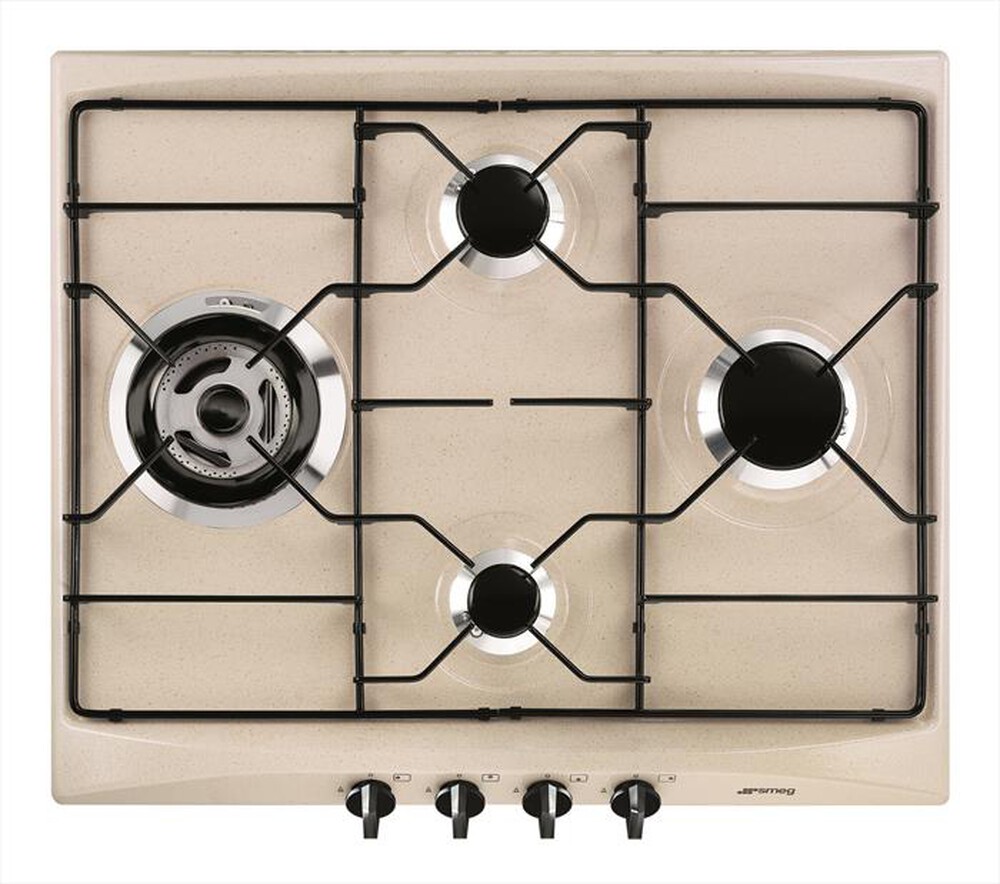 "SMEG - Piano cottura a gas SR264AV 4 fuochi 59,5cm-avena"