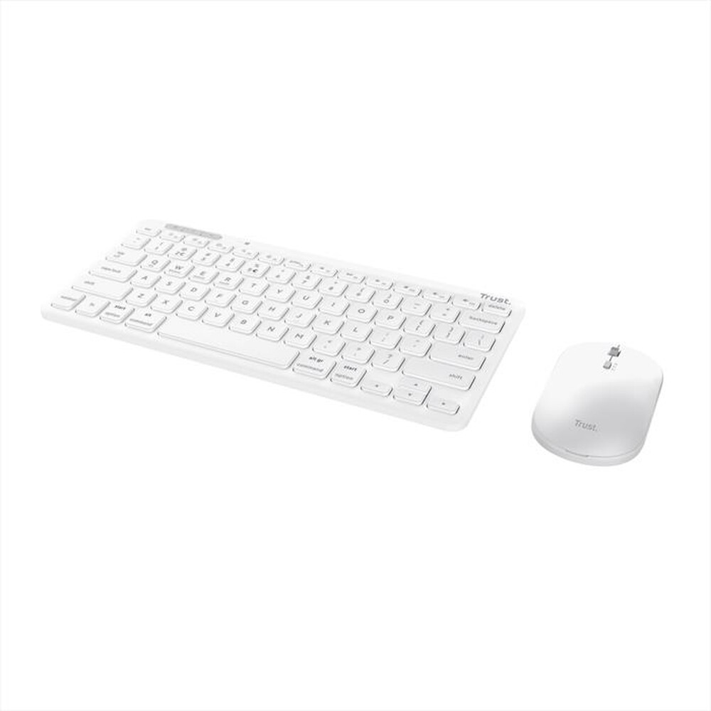 "TRUST - LYRA WL KEYBOARD & MOUSE-White"