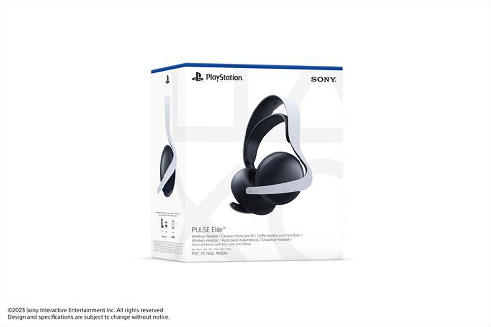 "SONY COMPUTER - Cuffie wireless con microfono PULSE Elite"