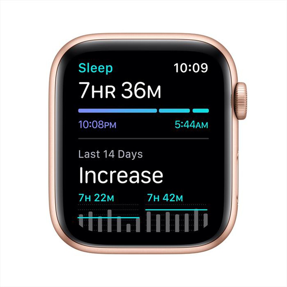 "APPLE - Watch SE GPS 44mm Alluminio Oro-Cinturino Sport Rosa Sabbia"
