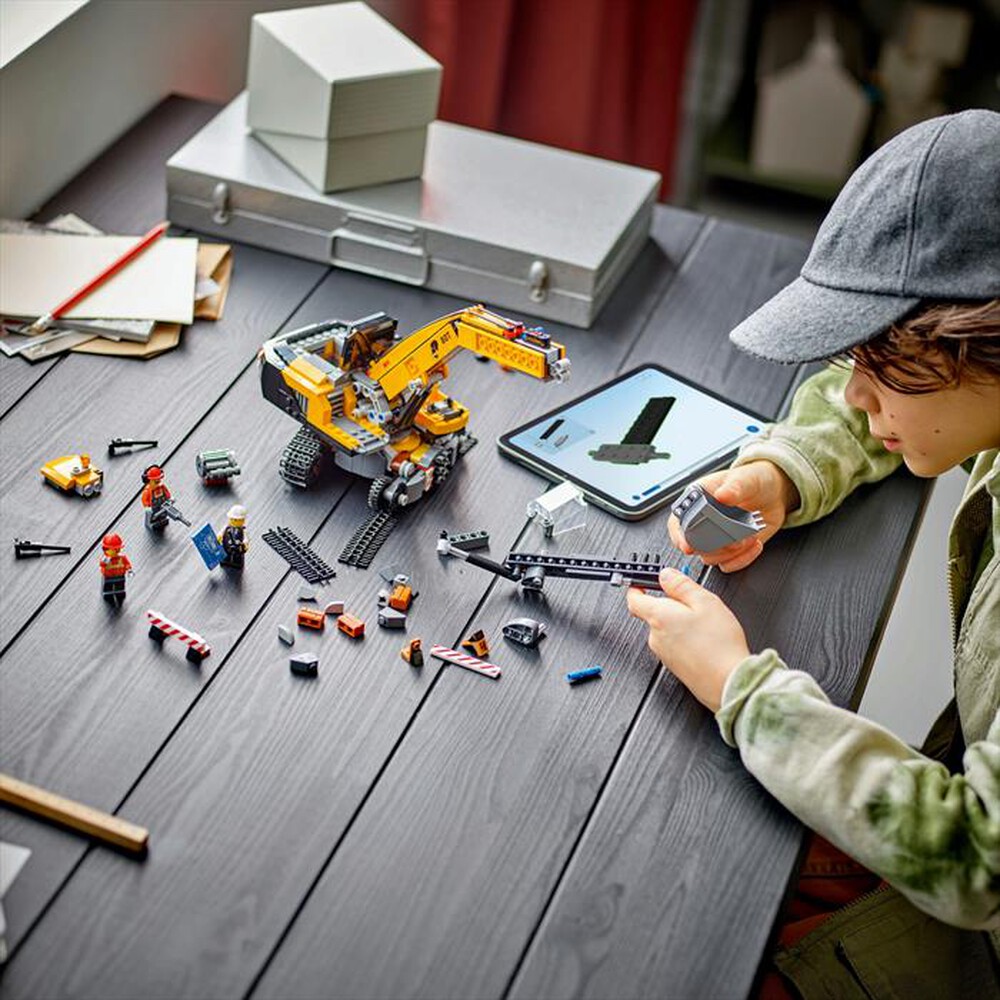 Immagine del prodotto LEGO - CITY BIG VEHICLES Escavatore cantiere giallo 60420