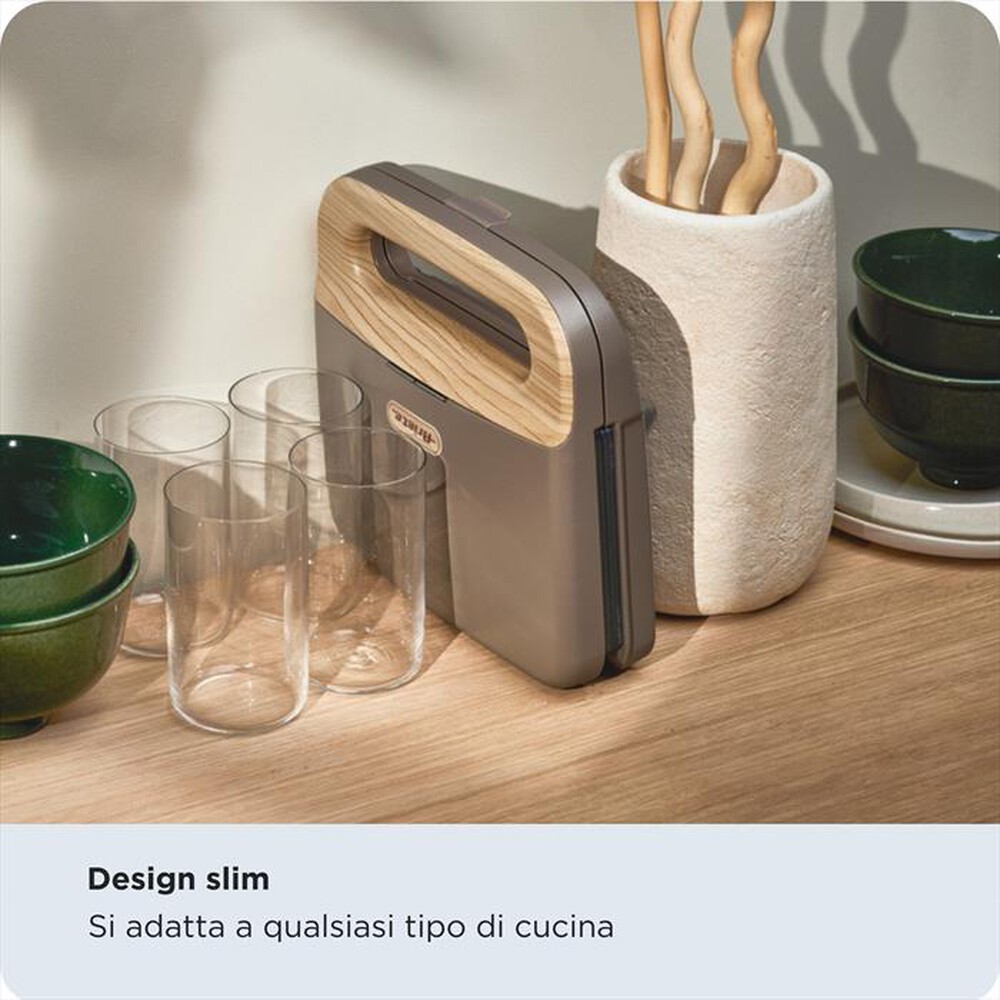 Immagine del prodotto ARIETE - Tostiera BREAKFAST WOOD 1971-Beige, Marrone