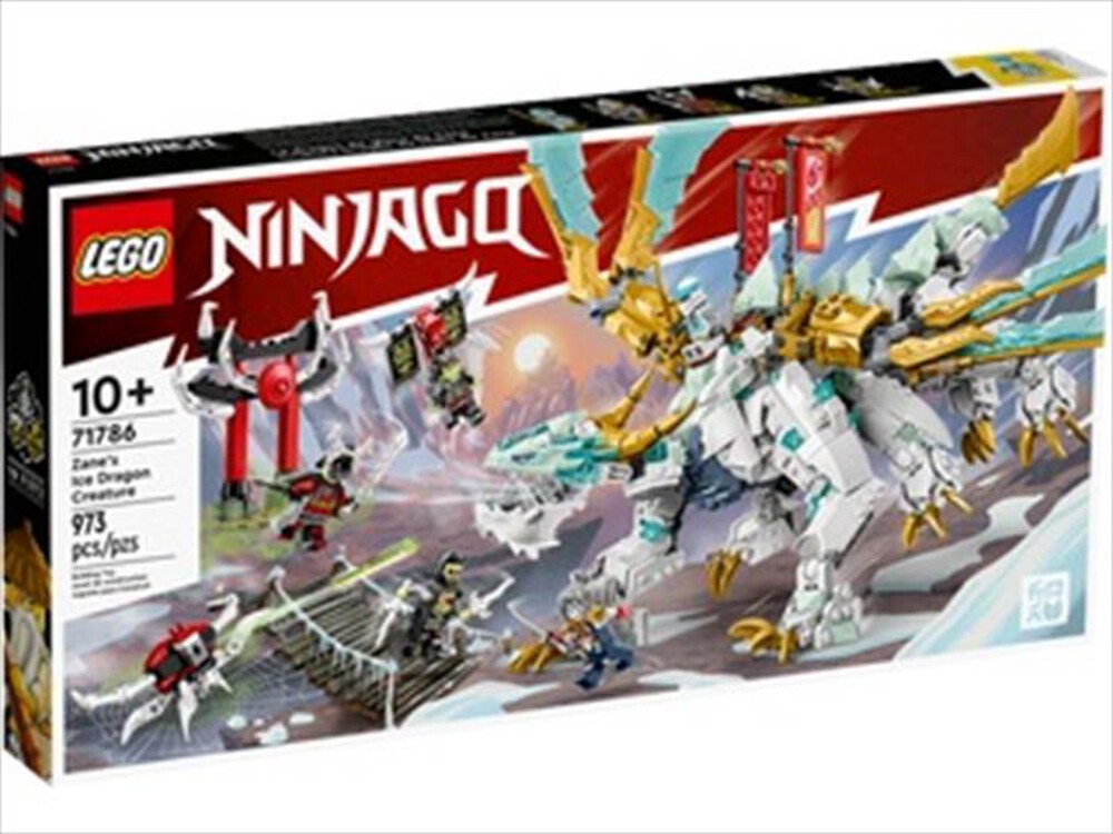 "LEGO - NINJAGO Drago di Ghiaccio di Zane - 71786-Multicolore"