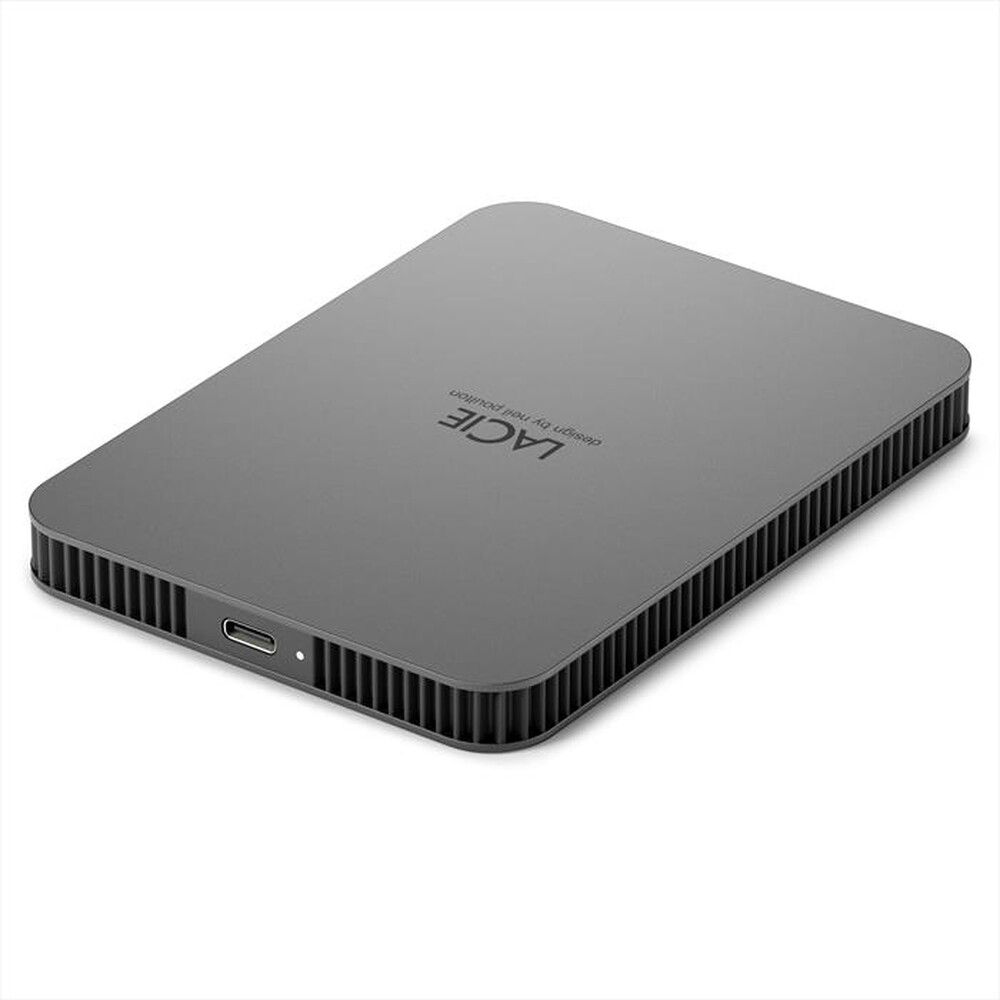 Immagine del prodotto LACIE - Hard disk 2TB MOBILE DRIVE SECURE USB 3.1-C-SPACE GREY