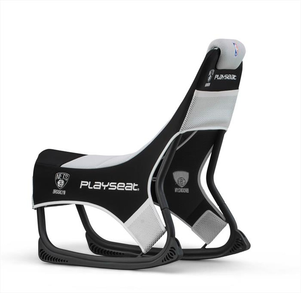 "PLAYSEAT - Sedile da corsa CHAMP NBA EDITION - BROOKLYN NETS-BIANCO/NERO"