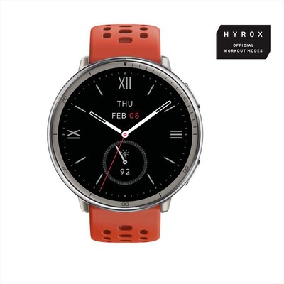 AMAZFIT - Smartwatch ACTIVE 2 ROUND-Red