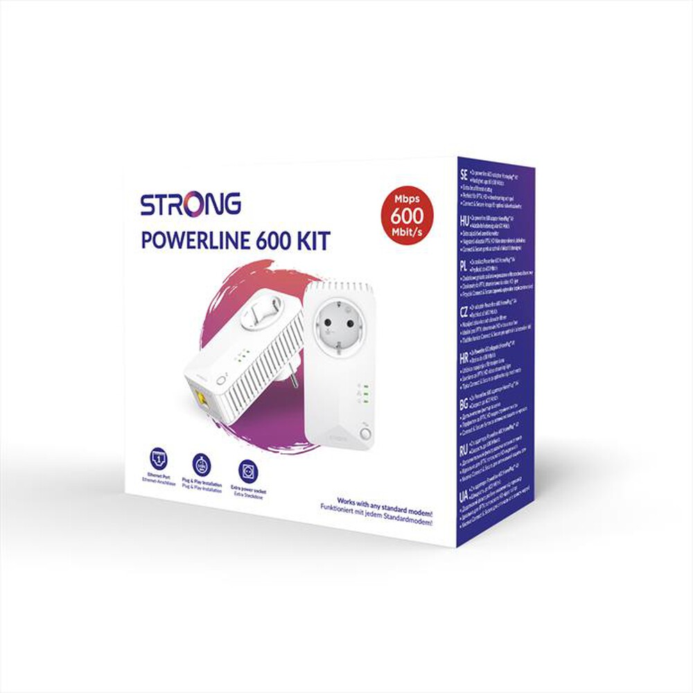Immagine del prodotto STRONG - Kit 600 powerline POWERL600DUOEUV2