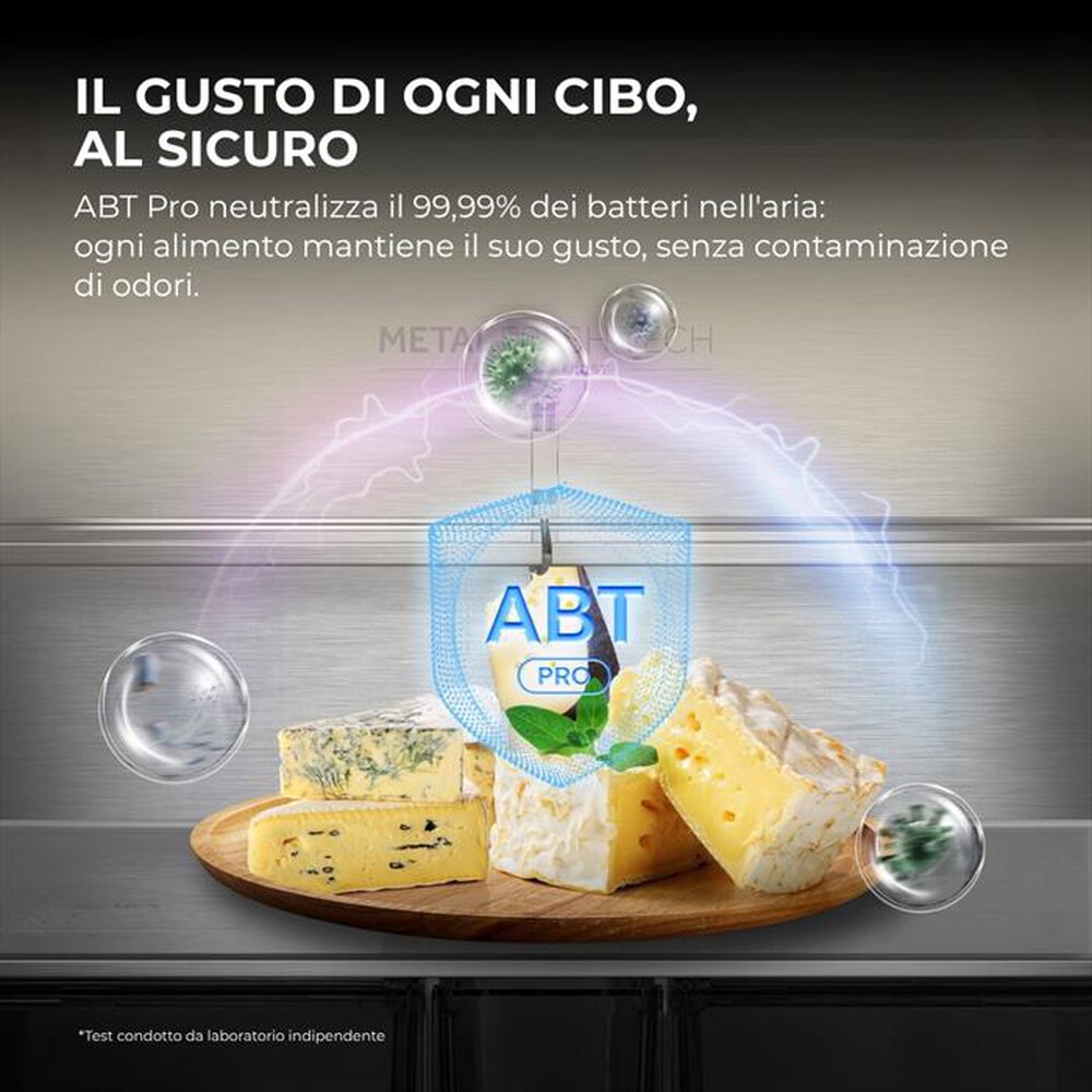 Immagine del prodotto HAIER - Frigorifero 4 porte HCR59F18DNMM Classe D 706lt-Acciaio inox