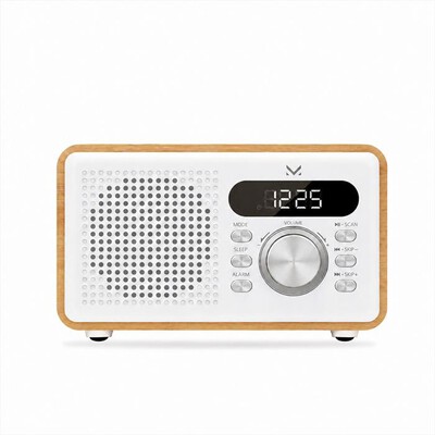 MAJESTIC - Radio WOOD portatile-LEGNO