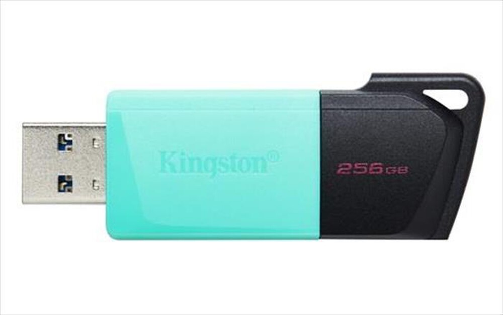 "KINGSTON - DTXM256GB-Nero/Turchese"
