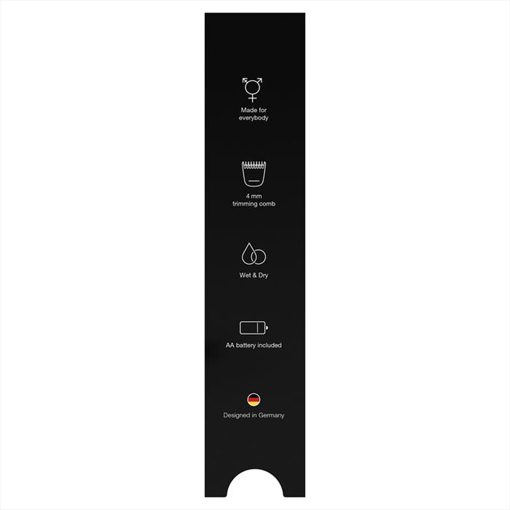 "BRAUN - Mini rifinitore corpo BS1000-Bianco"