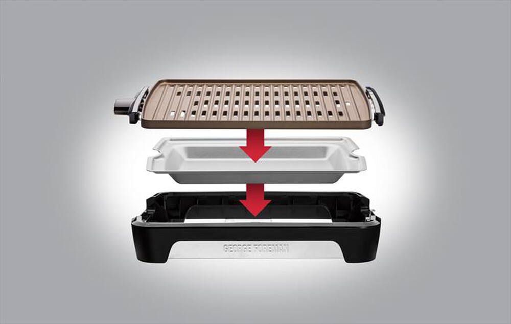 Immagine del prodotto RUSSELL HOBBS - Griglia elettrica Smokeless BBQ Grill 25850-56-nero