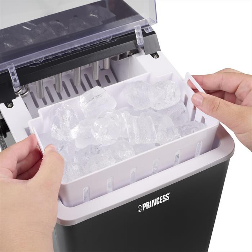 Immagine del prodotto PRINCESS - 283098 - FABBRICATORE DI GHIACCIO-Nero / Plastica