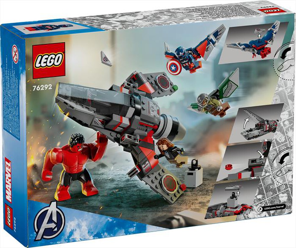 Immagine del prodotto LEGO - MARVEL Battaglia Captain America vs. Hulk - 76292