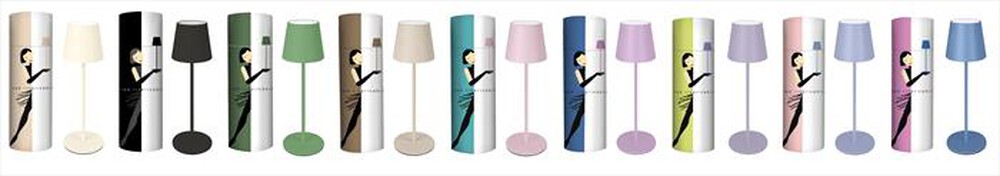 "MAJESTIC - Lampada d'appoggio AGATA SB-Sabbia"