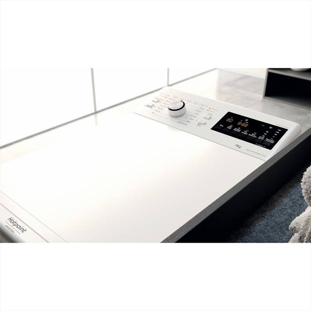 "HOTPOINT ARISTON - Lavatrice WMTG 723B IT 7 Kg Classe D-Bianco"