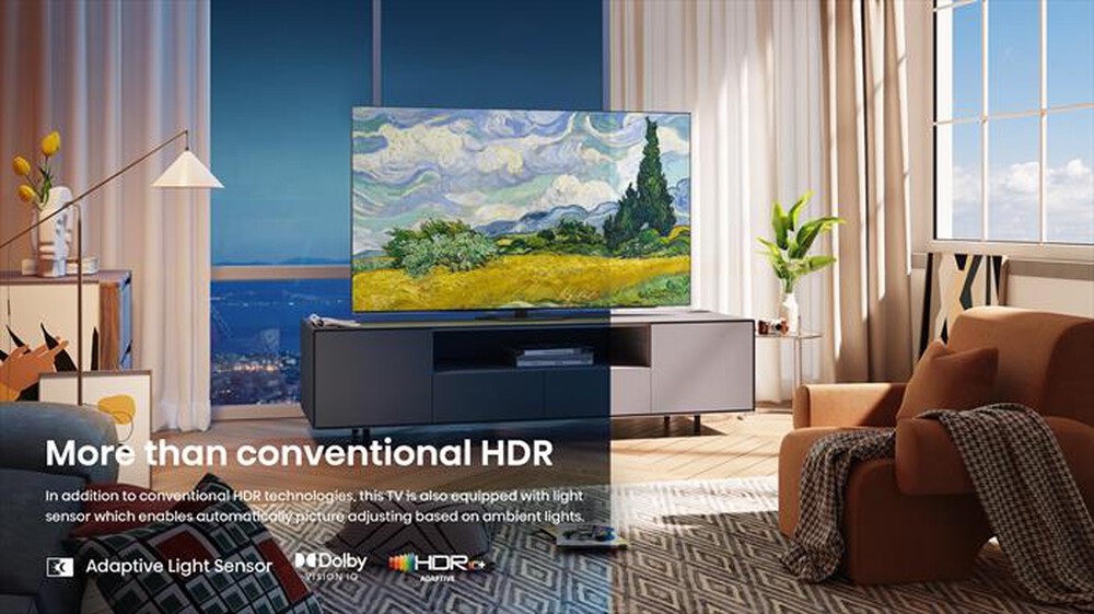 "HISENSE - Smart TV OLED 65\" 4K Ultra HD 65A86N 120Hz-NERO"