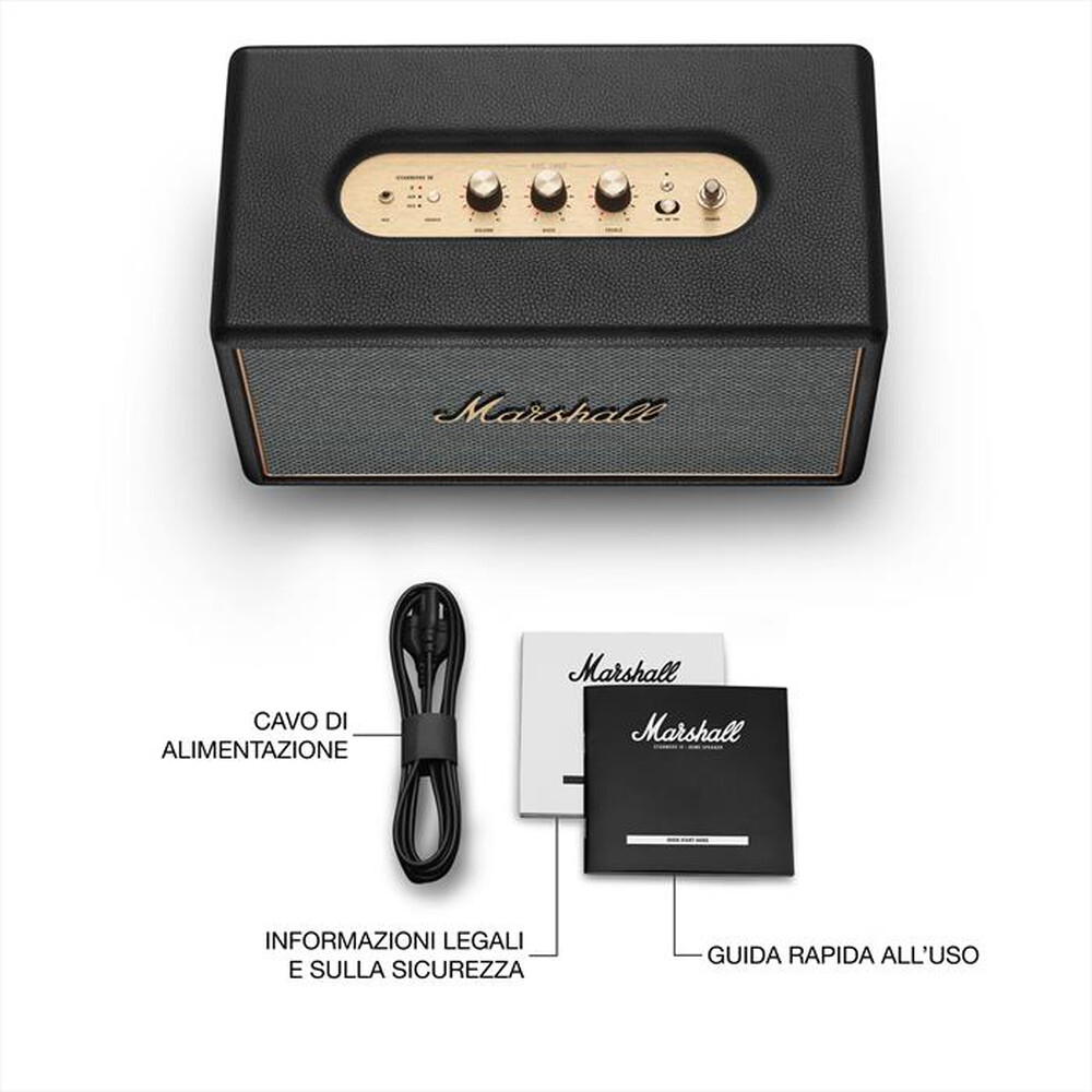 Immagine del prodotto MARSHALL - STANMORE IV-Black & Brass
