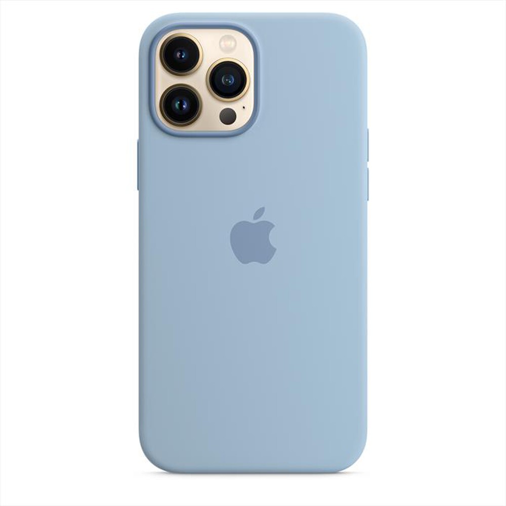 "APPLE - COVER PER IPHONE 13 PRO MAX SILICONE CON MAGSAFE-Celeste Nebbia"