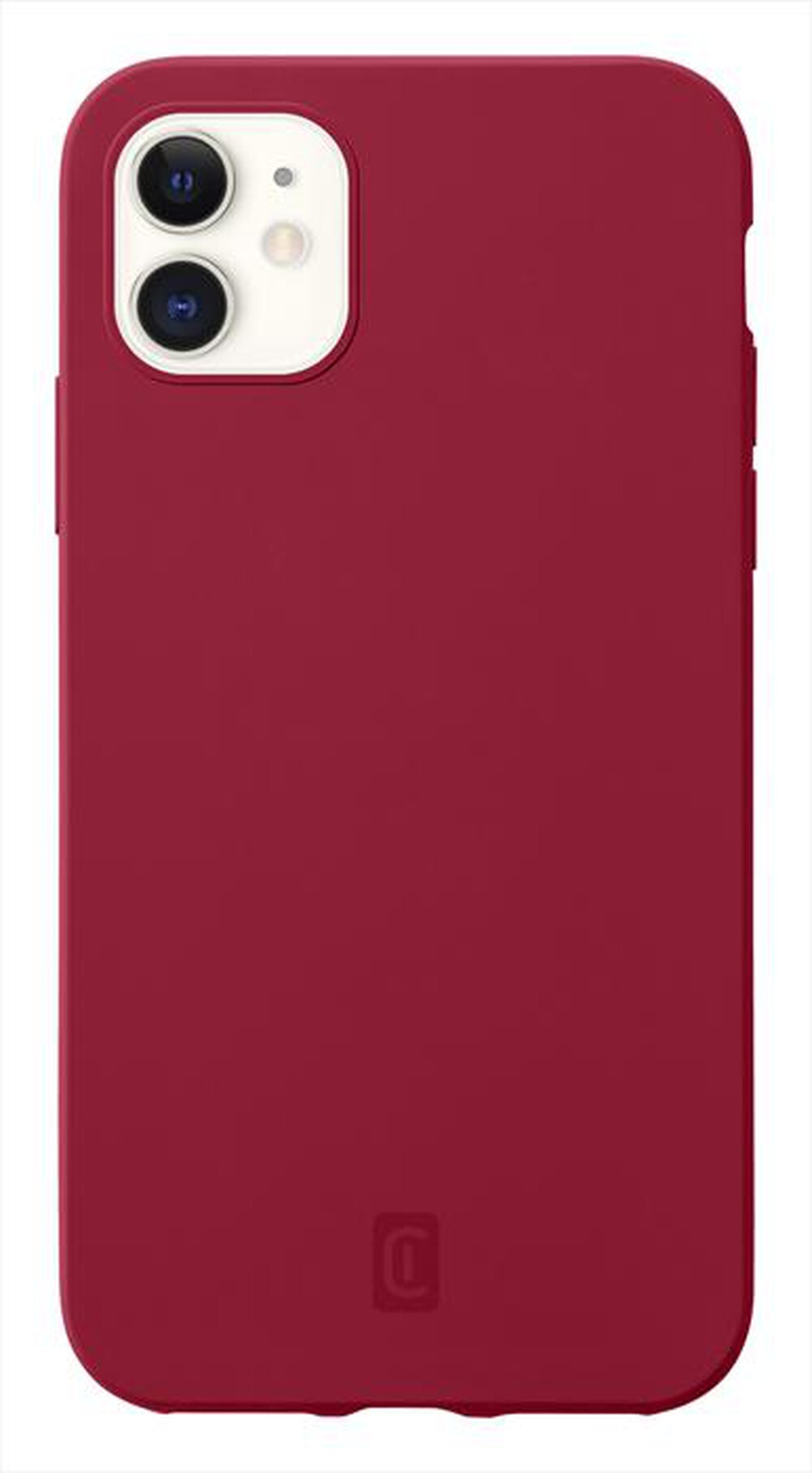 "CELLULARLINE - Custodia SENSATIONIPH12R per iPhone 12 mini-Rosso"