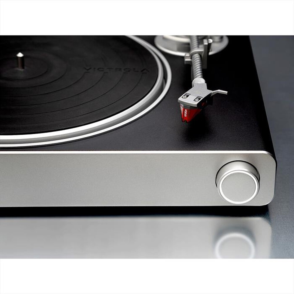 "VICTROLA - Piatto giradischi HI- RES CARBON-ACCIAIO"