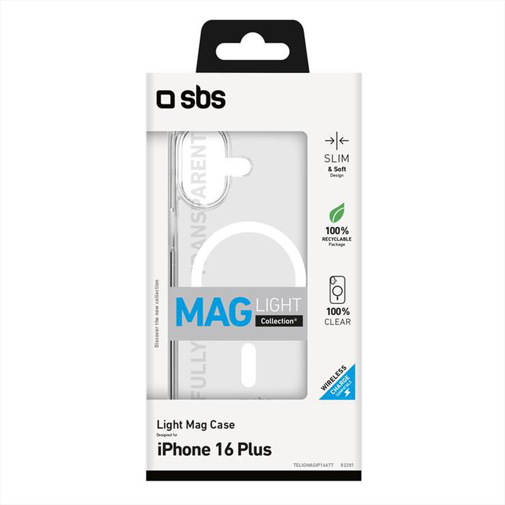 Immagine del prodotto SBS - Cover TELIGMAGIP1667T iPhone 16 Plus