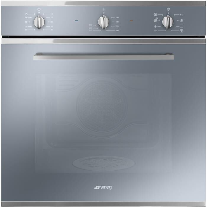 SMEG - Forno incasso elettrico SF64M3DS Classe A-Argento | Euronics