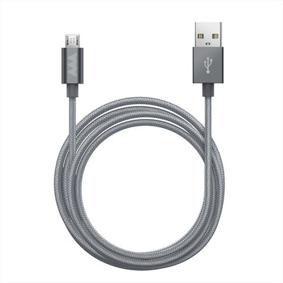AAAMAZE - MICRO USB CABLE 2M - Grey