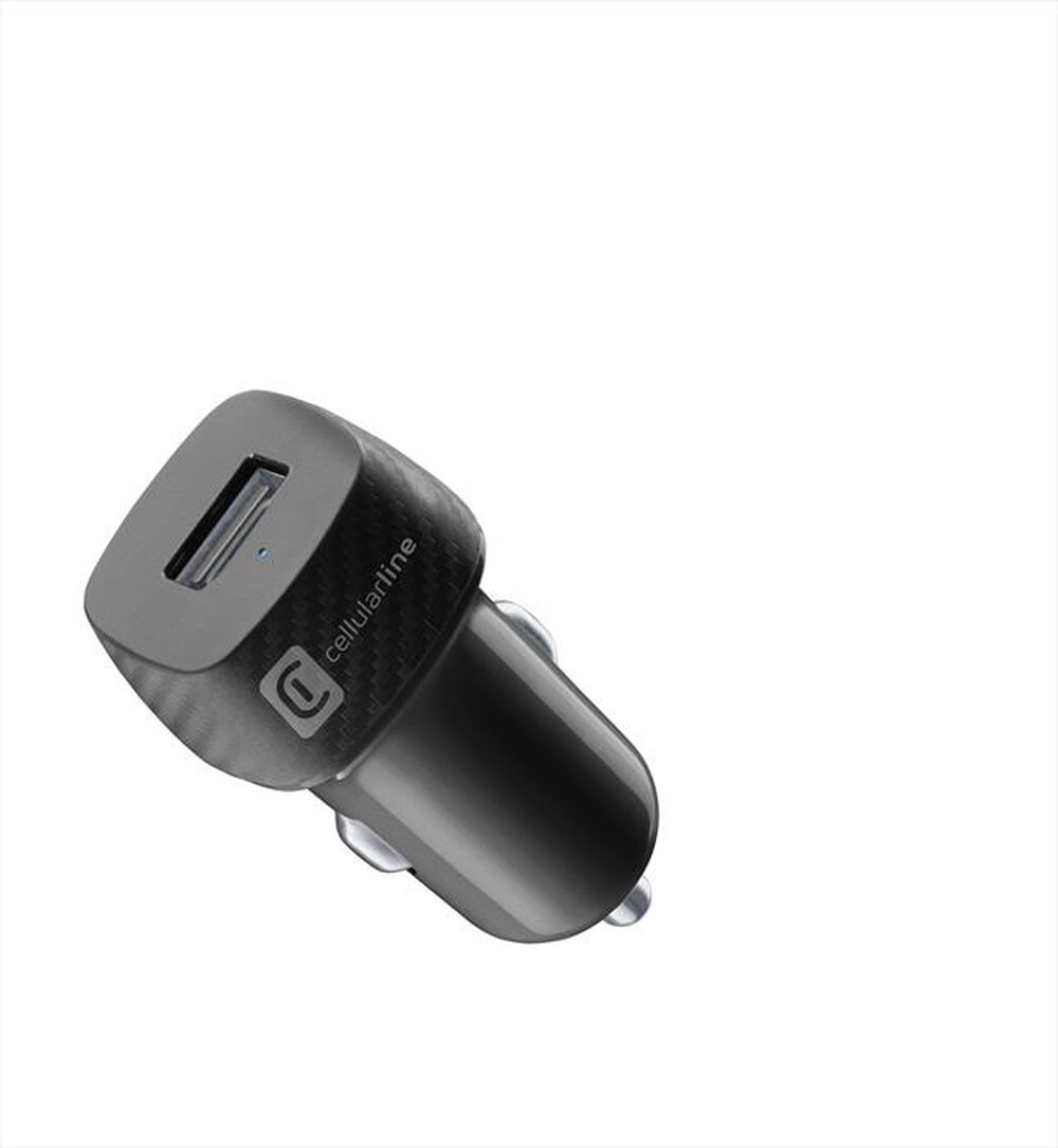 "CELLULARLINE - USB CAR CHARGER 12W CBRUSB12WK-Nero"