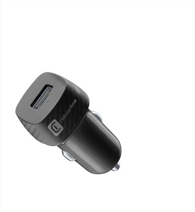 CELLULARLINE - USB CAR CHARGER 12W CBRUSB12WK-Nero