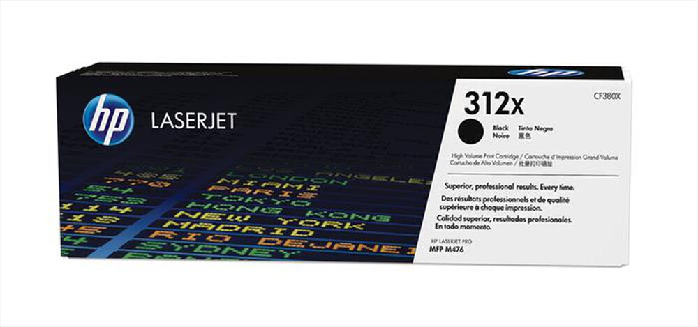 "HP - CF380X-Nero, alta capacità"