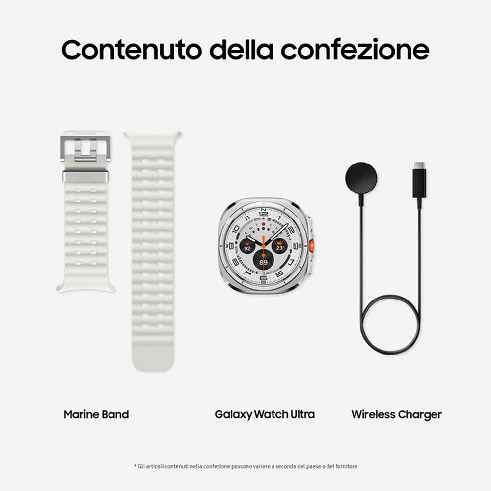 "SAMSUNG - Galaxy Watch Ultra 47mm LTE-TITANIUM WHITE"