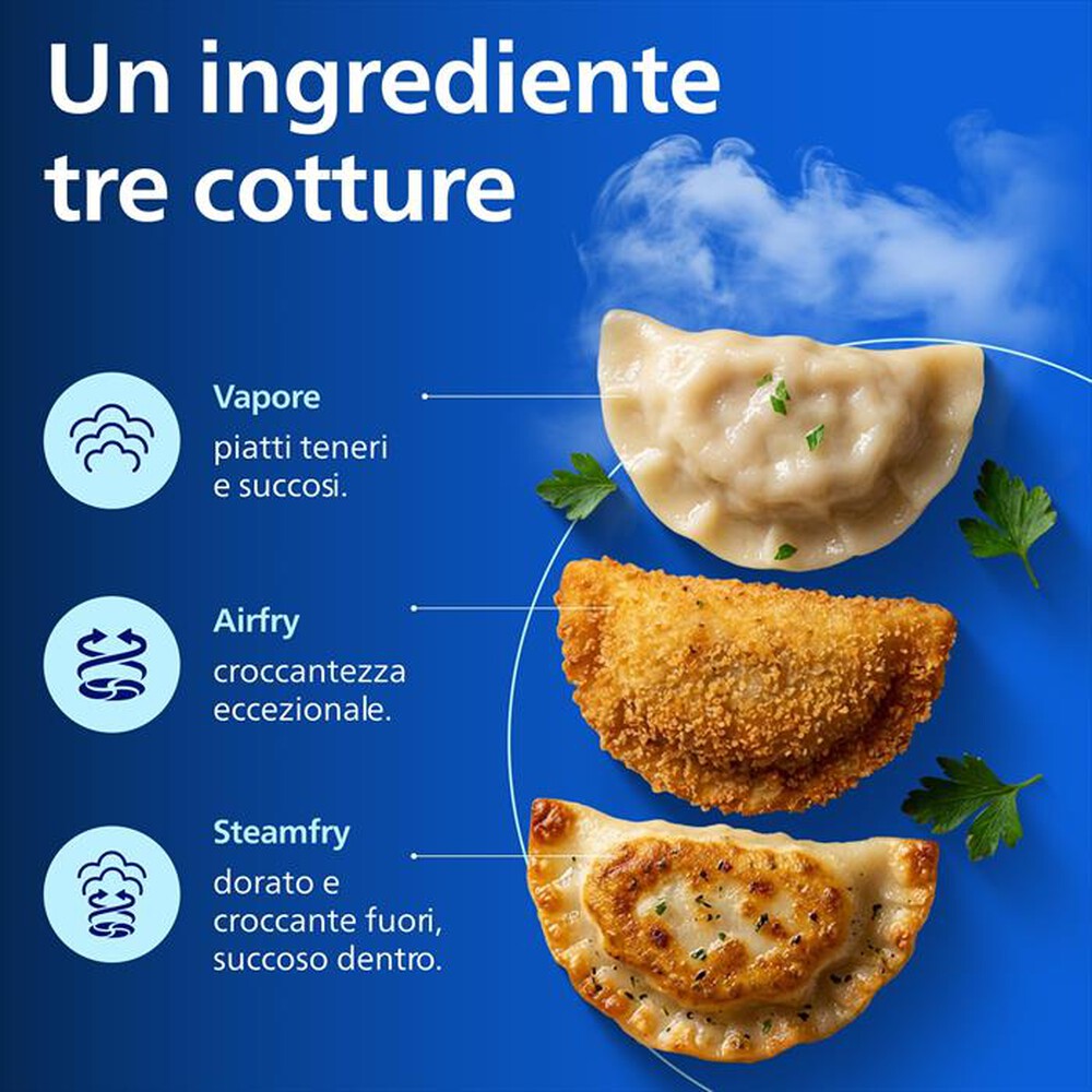 Immagine del prodotto PHILIPS - Friggitrice ad aria AIRFRYER Serie 5000 NA565/02-Inox